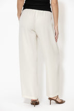 Ivory Lustra Pintuck Pant