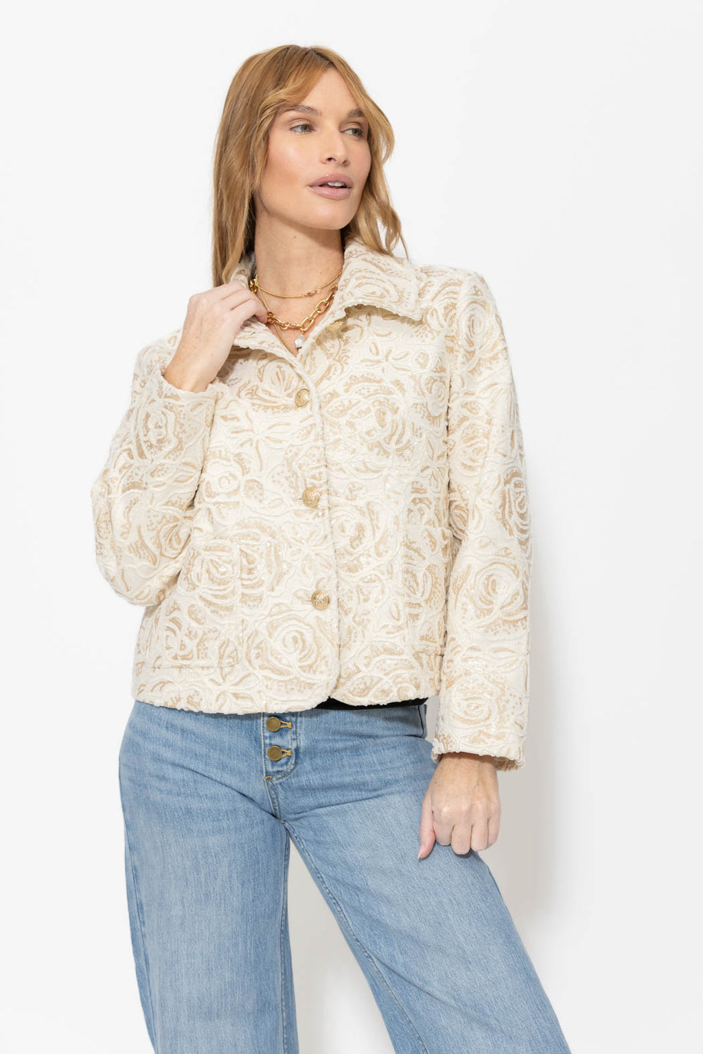 Cream Collins Jacket