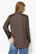 Earth Glow Lace Blogger Shirt