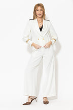 Ivory Euro Tux Blazer