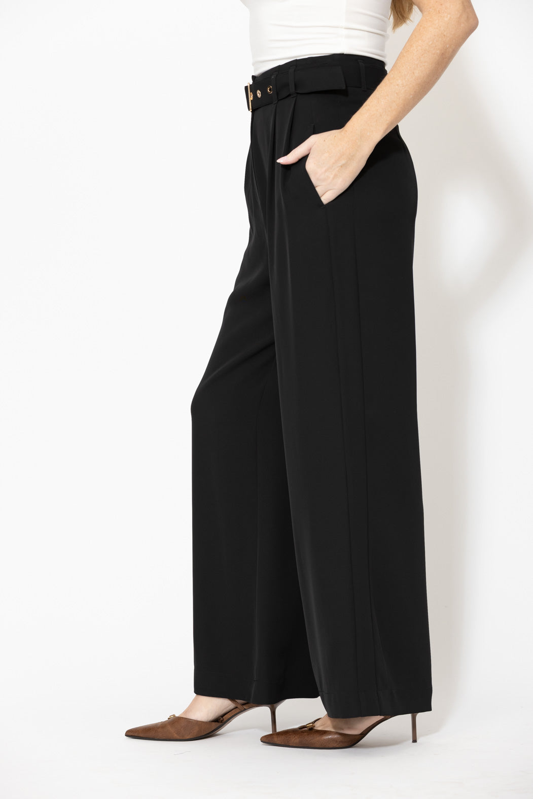 Black Euro Cleo Pant