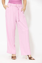 Pink Euro Pintuck Sport Pant