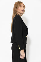Black Euro Tux Blazer