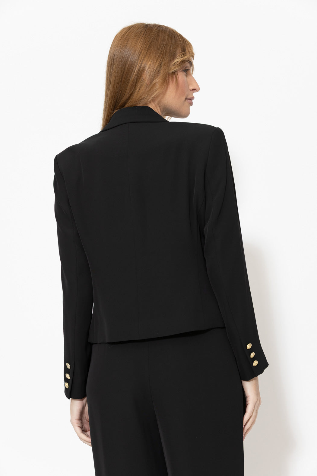 Black Euro Tux Blazer