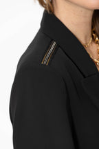Black Euro Tux Blazer