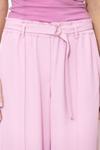 Pink Euro Pintuck Sport Pant