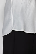 White Silky Bias Cami