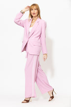 Pink Euro Pintuck Sport Pant