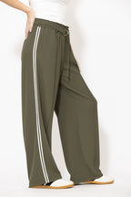 Khaki Euro Pintuck Sport Pant