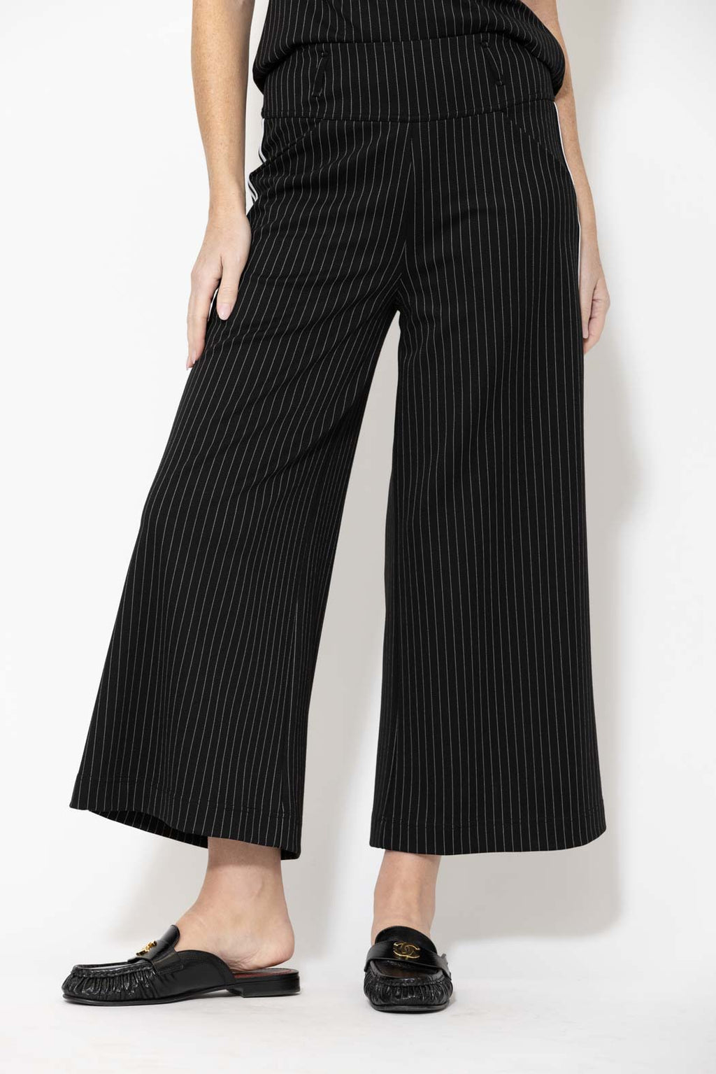 Pinstripe Jet Culotte