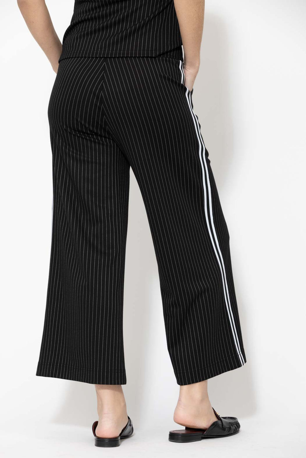 Pinstripe Jet Culotte