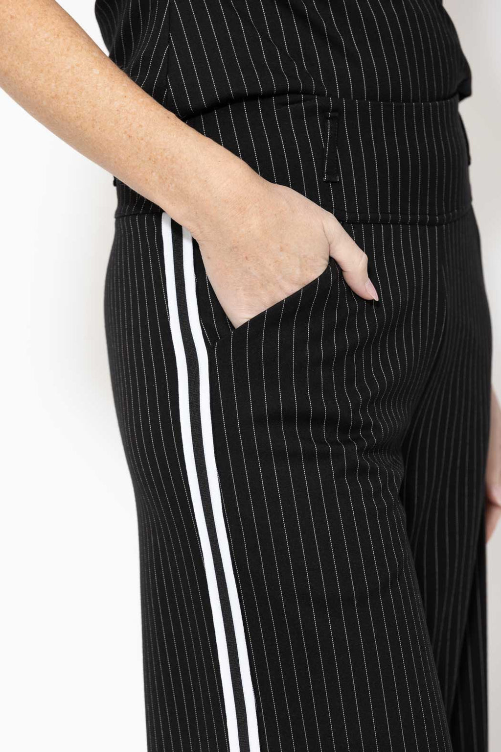 Pinstripe Jet Culotte