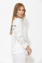 White Glow Sport Back Shirt