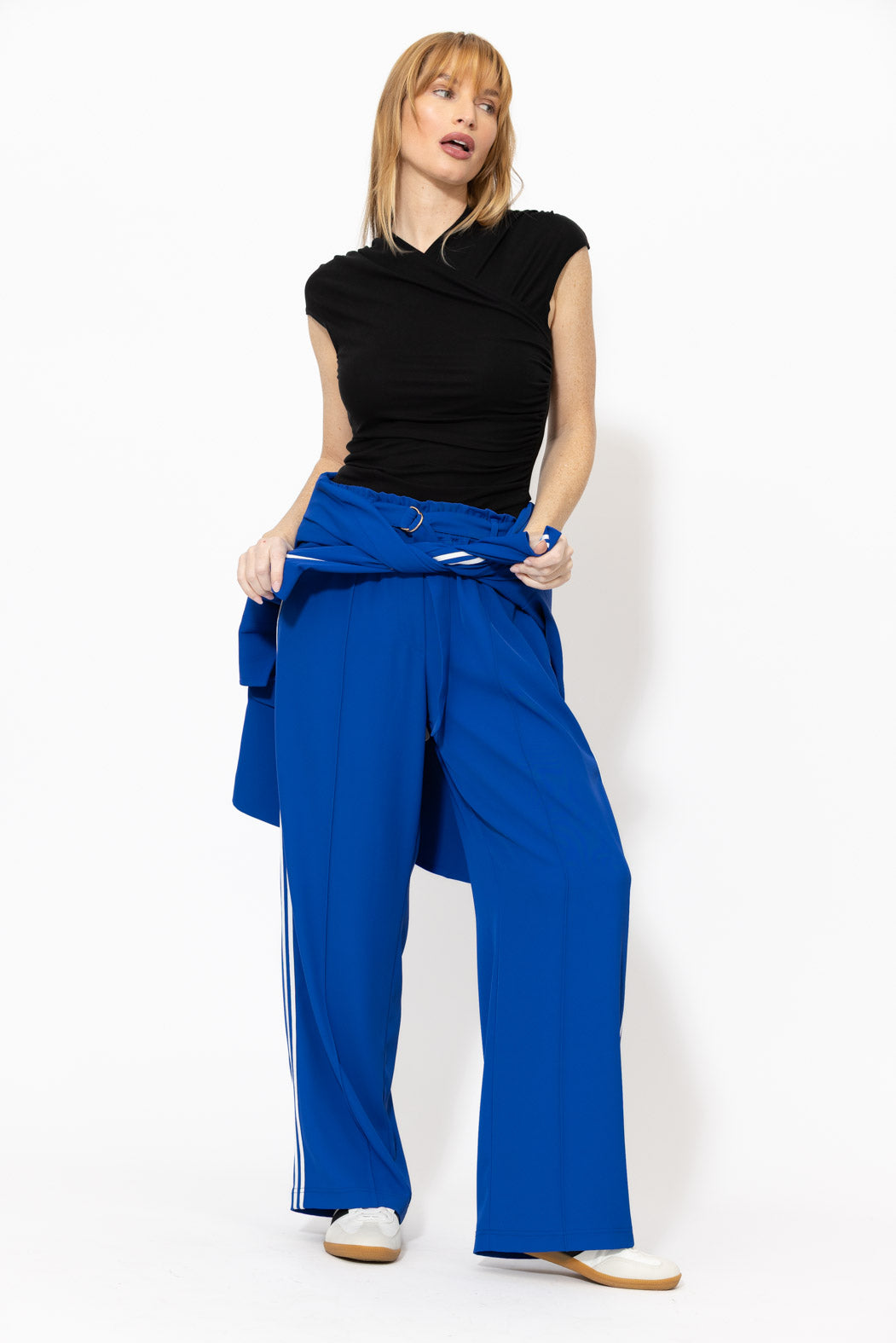 Cobalt Euro Pintuck Sport Pant