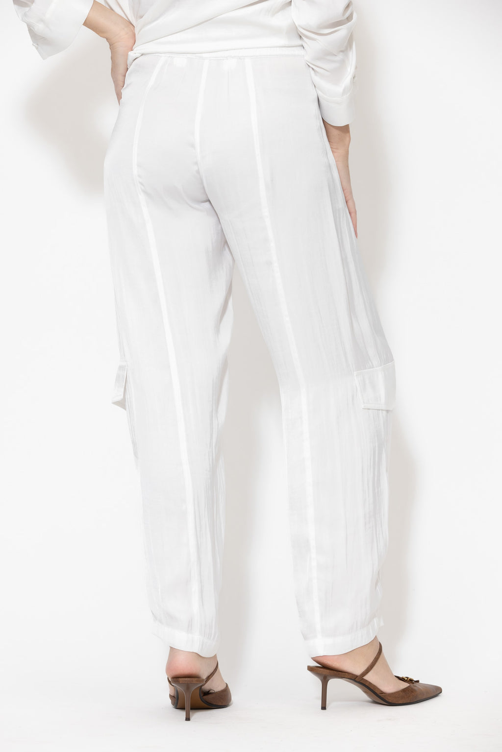 White Glow Cargo Pant