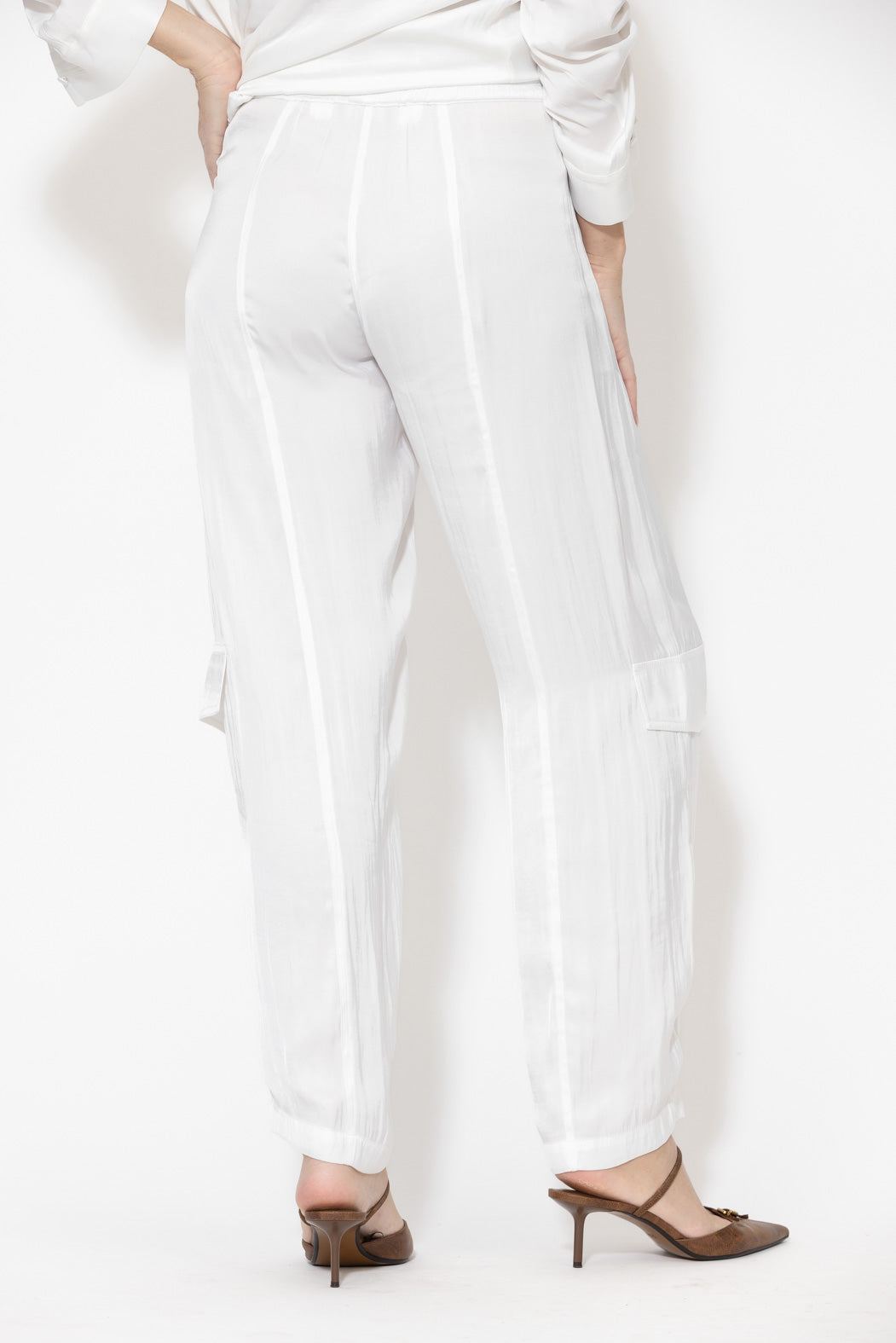White Glow Cargo Pant