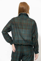 Milano Check Tencel Linen Jacket