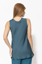 Teal Glow Bias Cami