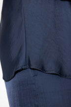 Navy Glow Bias Cami