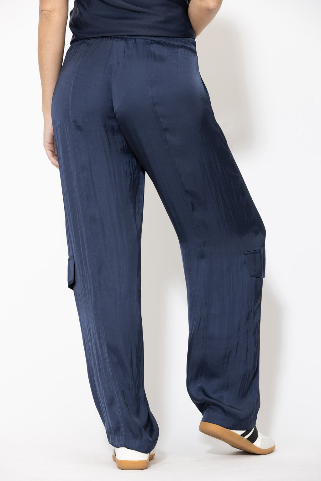 Navy Glow Cargo Pant