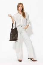 Chocolate Ella Tote Bag