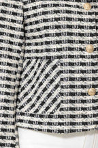 Black Collins Jacket