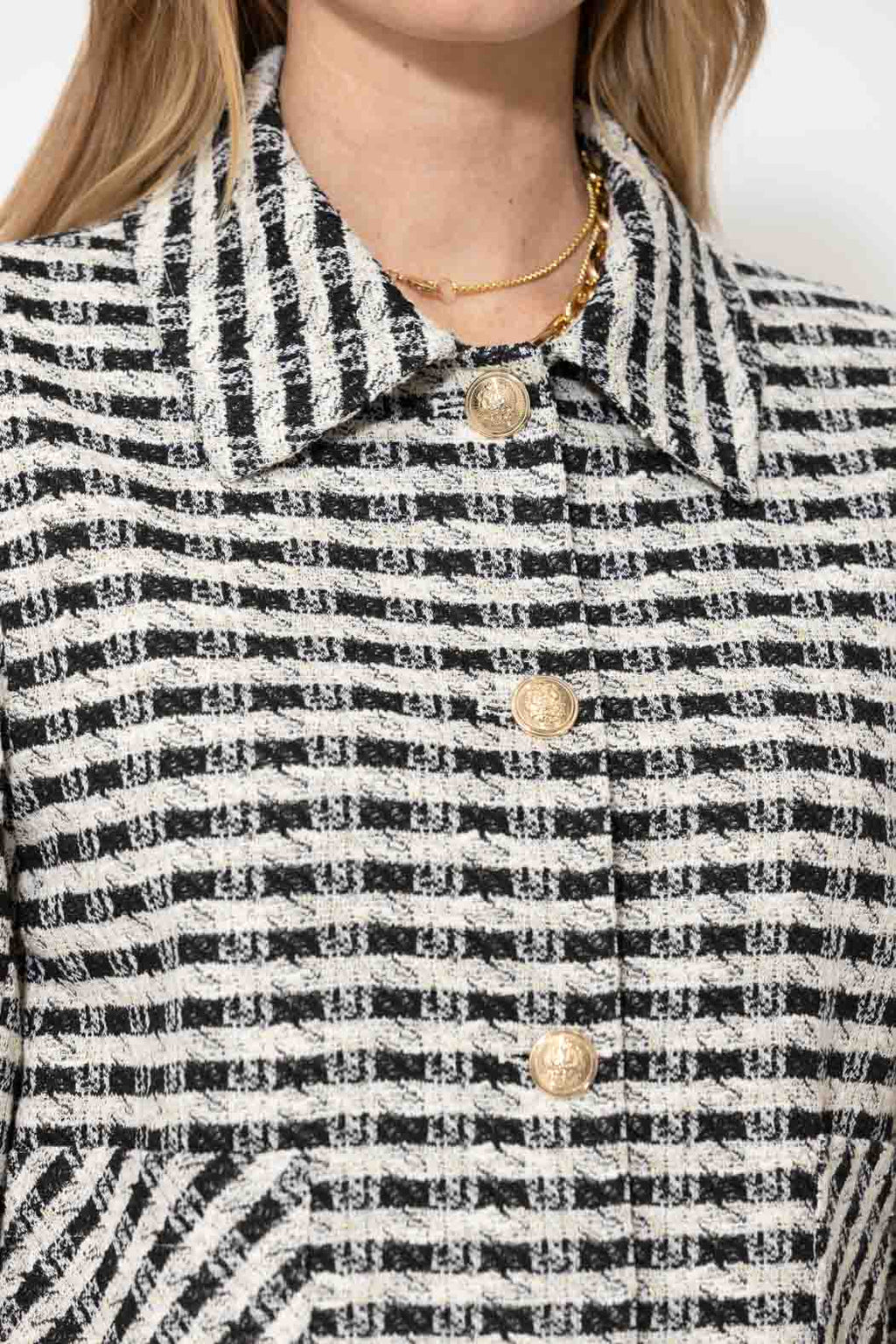 Black Collins Jacket