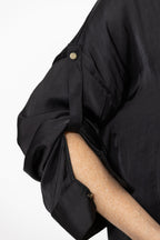 Black Glow Studded Shirt