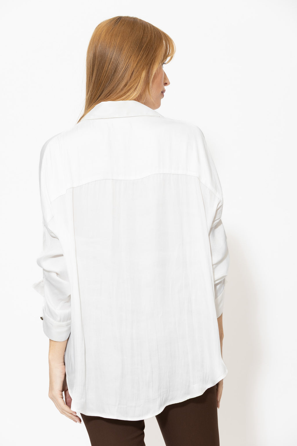 White Glow Studded Shirt