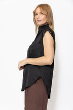 Black Glow Lace Blogger Shirt