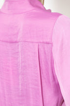 Cool Pink Milan Fluted Blogger Shirt