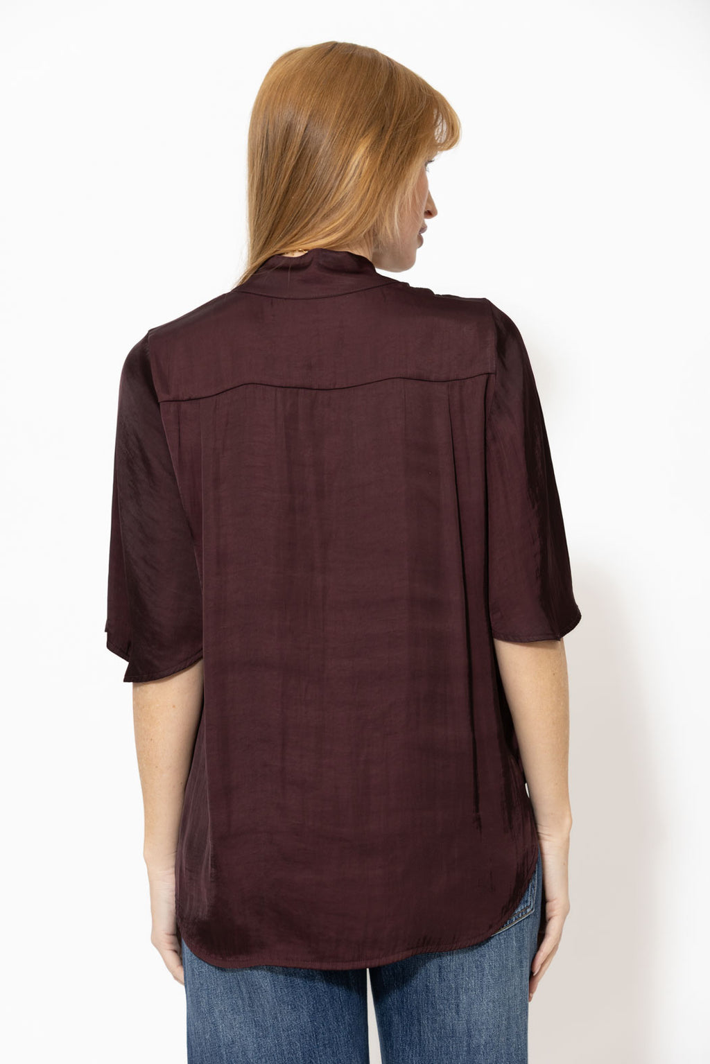 Chocolate Milan Fluted Blogger Shirt