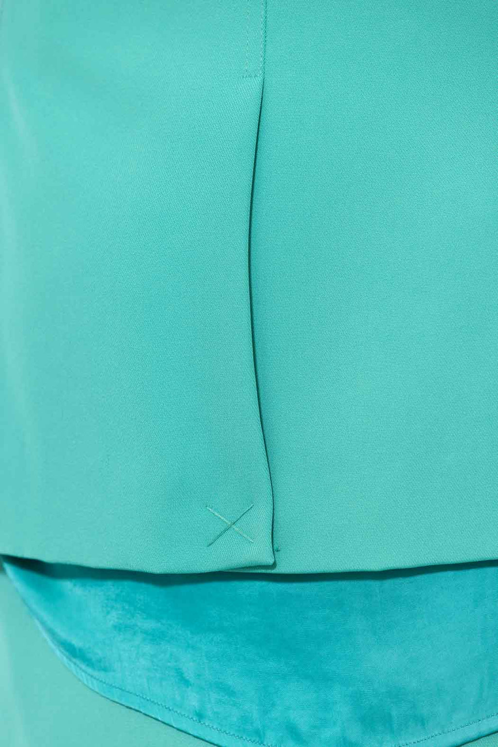 Teal Romy Shaped Blazer