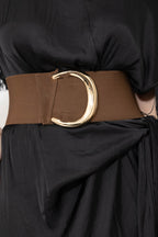 Chocolate Corset Hook Belt