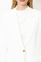 Ivory Euro Shaper Blazer
