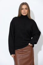 Black Dolman Knit