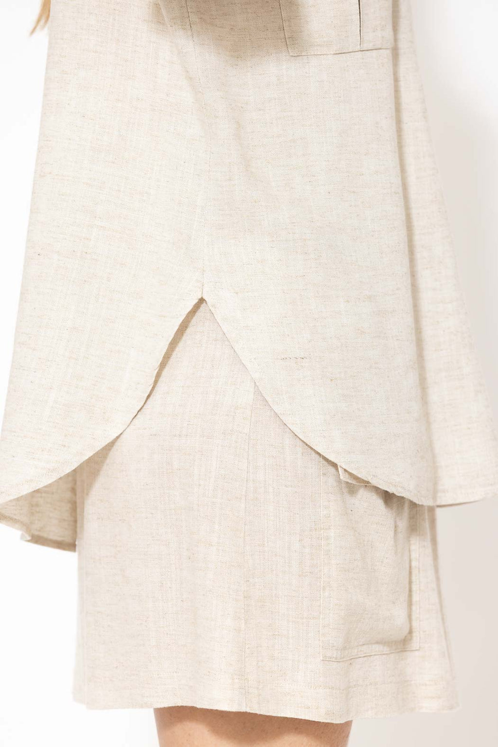 Natural Washed Linen Naples Shirt