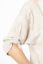 Natural Washed Linen Naples Shirt