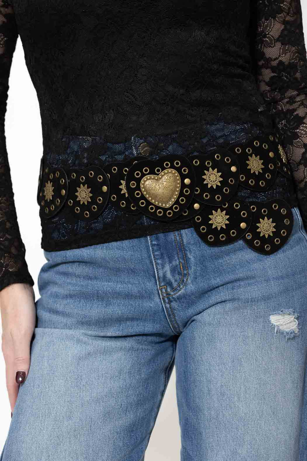 Black Heart Belt