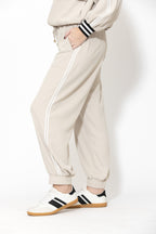 Beige Euro Sport Balloon Pant