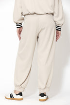 Beige Euro Sport Balloon Pant