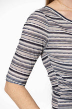 Grey Stripe Livvie Top
