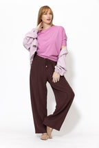 Pink Tencel Drape Top