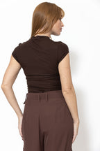 Chocolate Tencel Liv Top