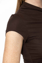 Chocolate Tencel Liv Top