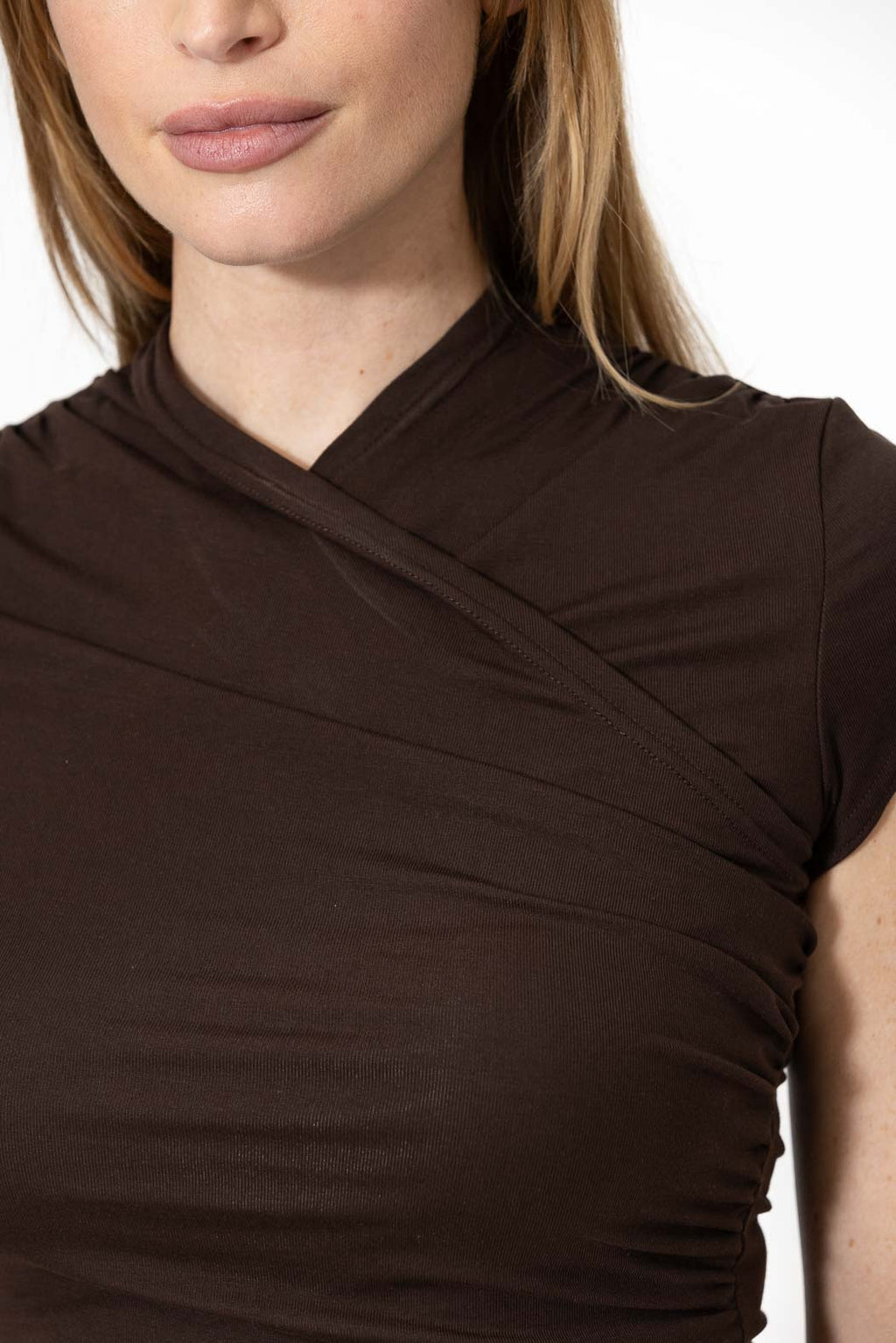 Chocolate Tencel Liv Top