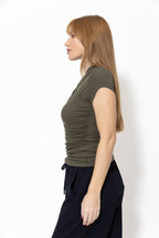 Khaki Tencel Liv Top