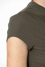 Khaki Tencel Liv Top