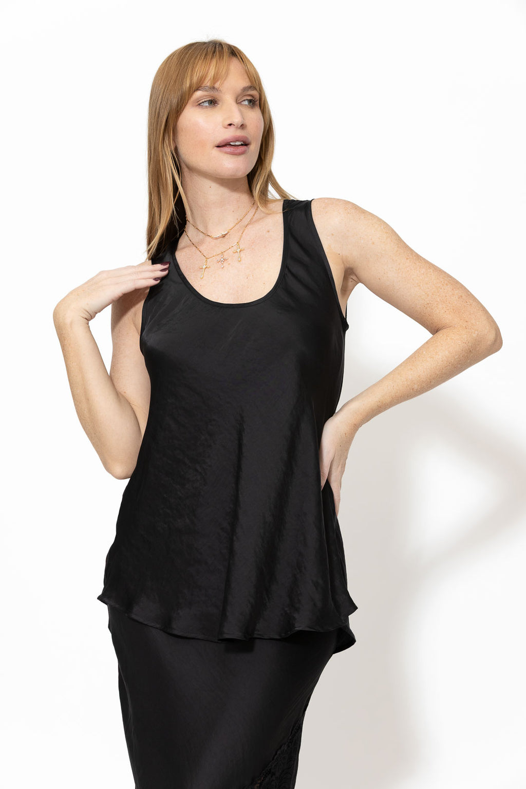 Black Glow Bias Cami