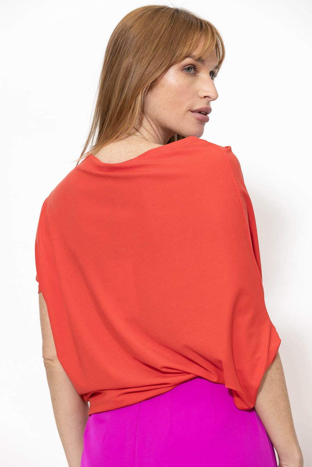 Tangello Tencel Drape Top